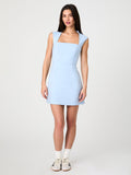 ‌Square-Neck Sensual Dress