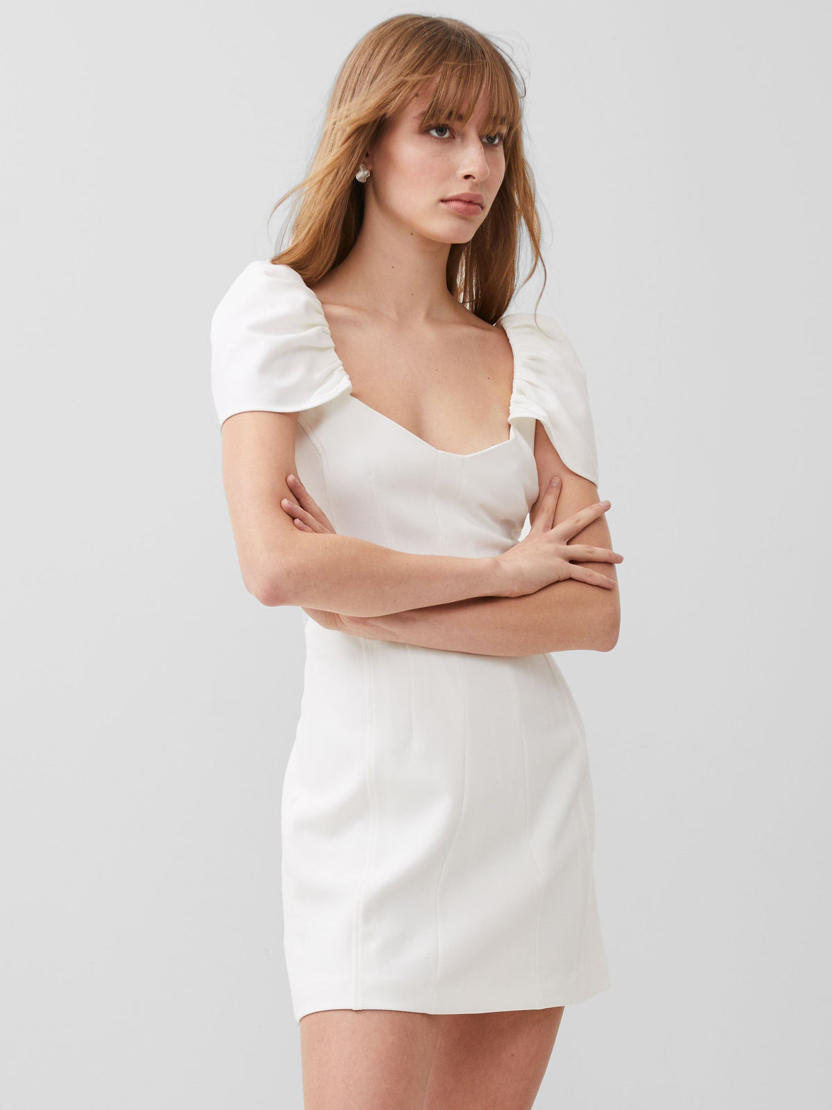 ‌Sweetheart Neck Mini Party Dress