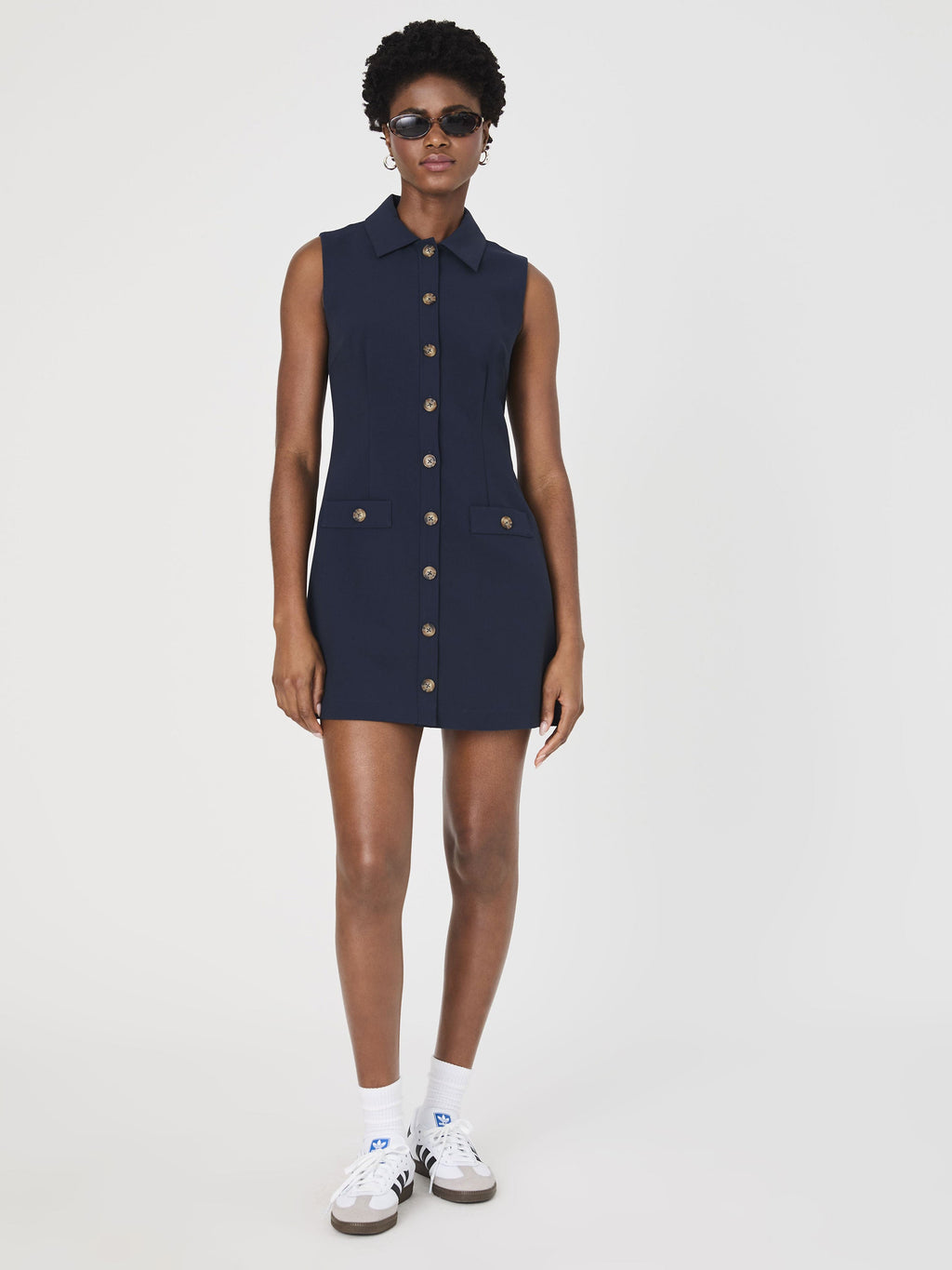 ‌Everyday Collar Shift Dress