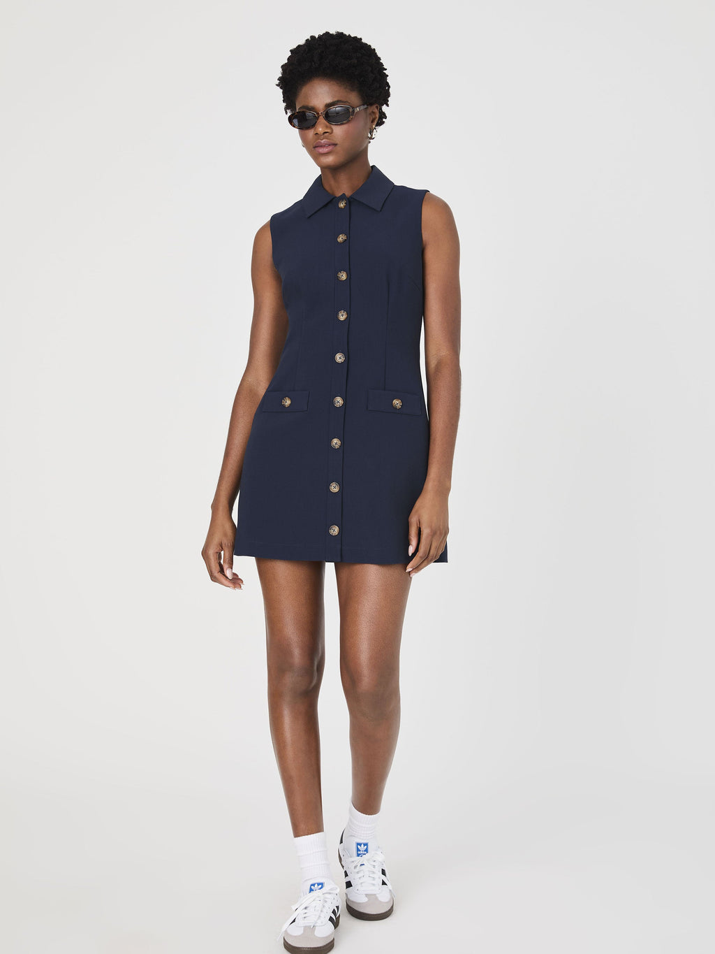 ‌Everyday Collar Shift Dress