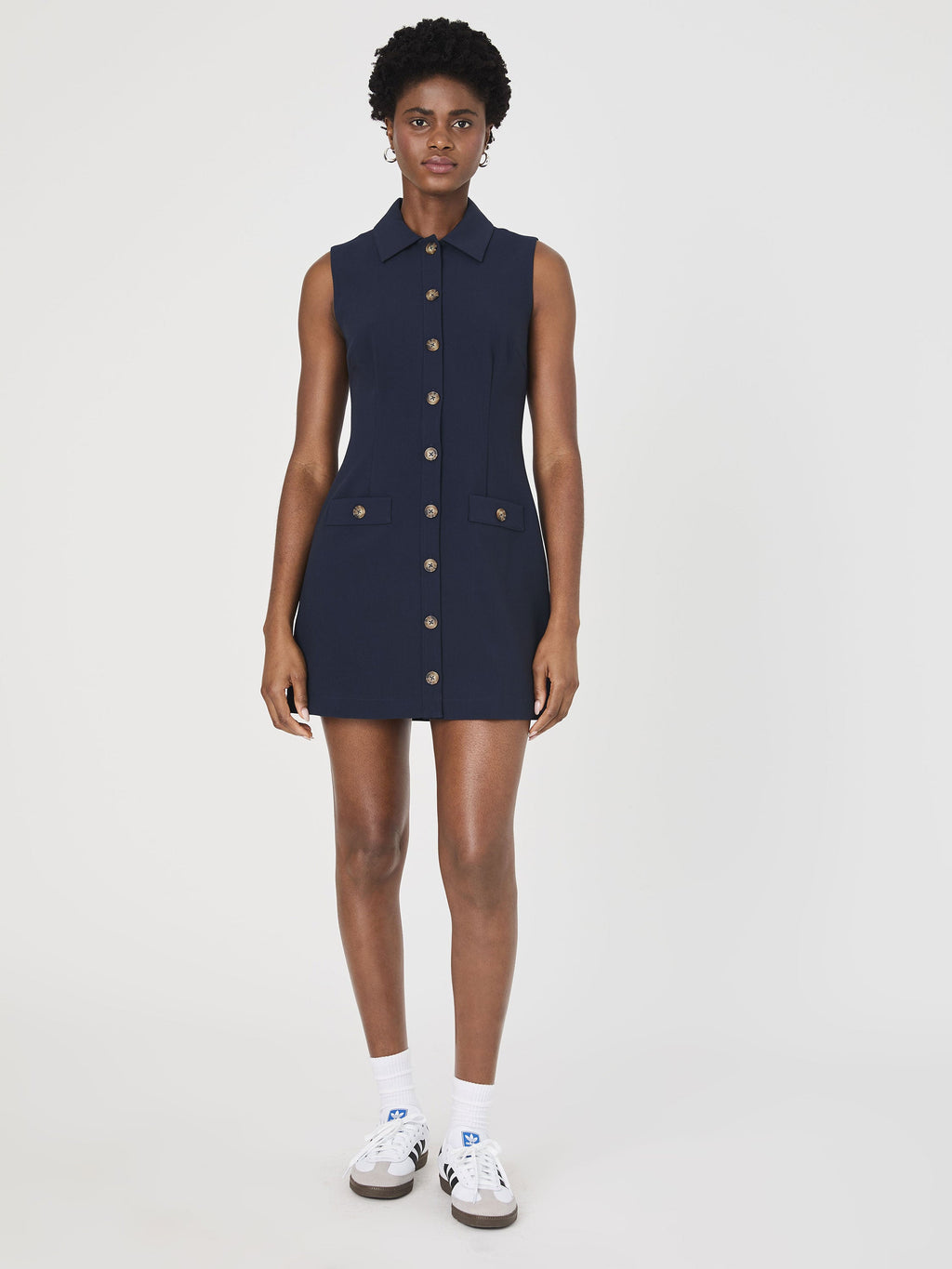 ‌Everyday Collar Shift Dress