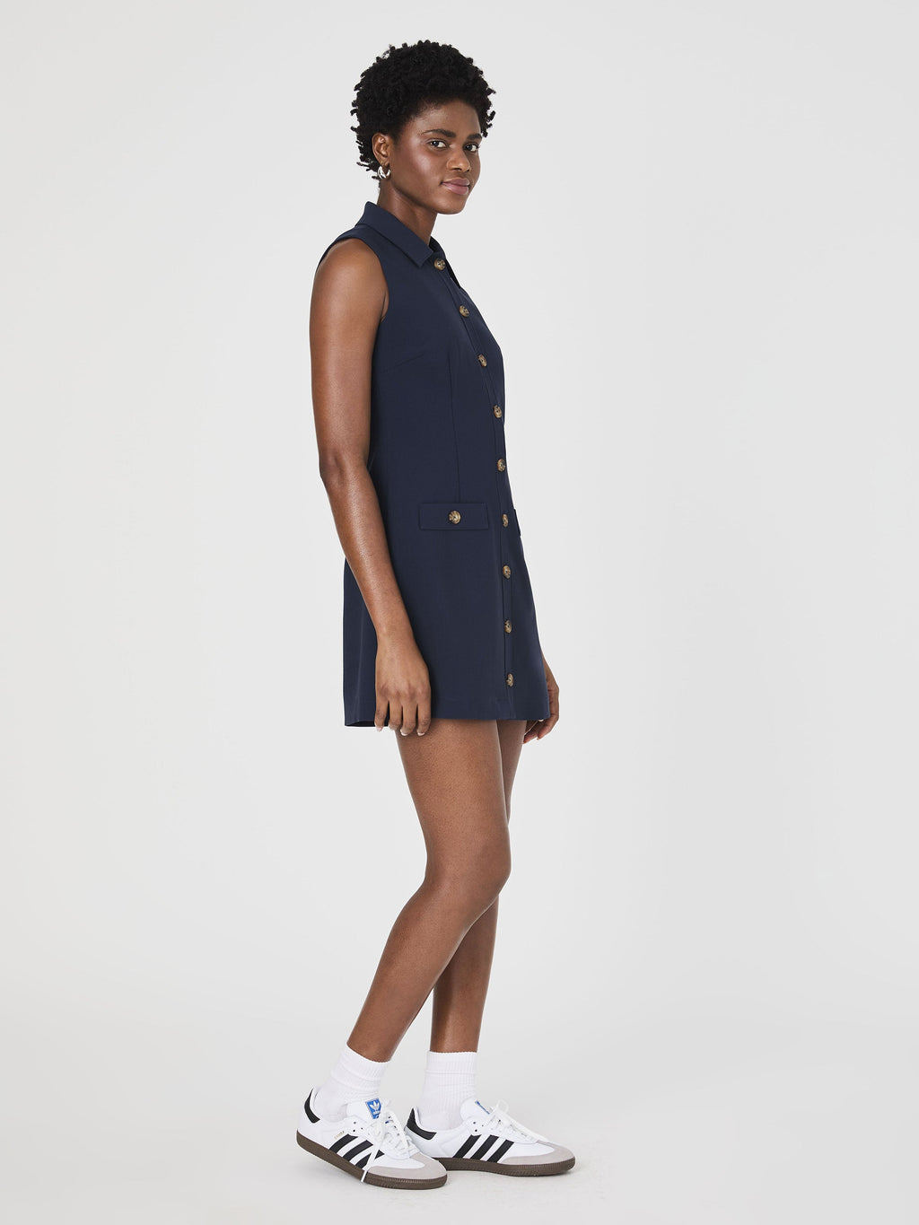 ‌Everyday Collar Shift Dress