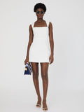 Elegant Open-Back Mini Dress