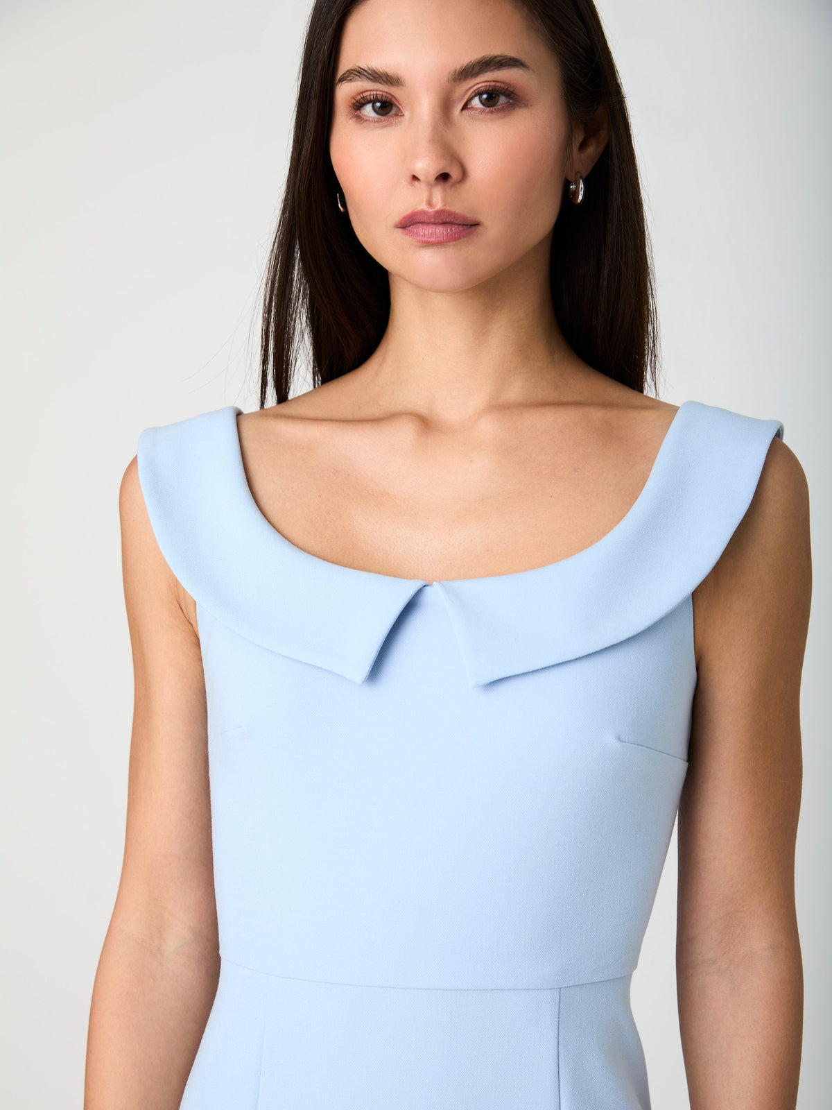 ‌Spring Collar Scoop Neck Dress