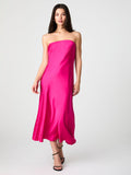 ‌Satin Column Dress