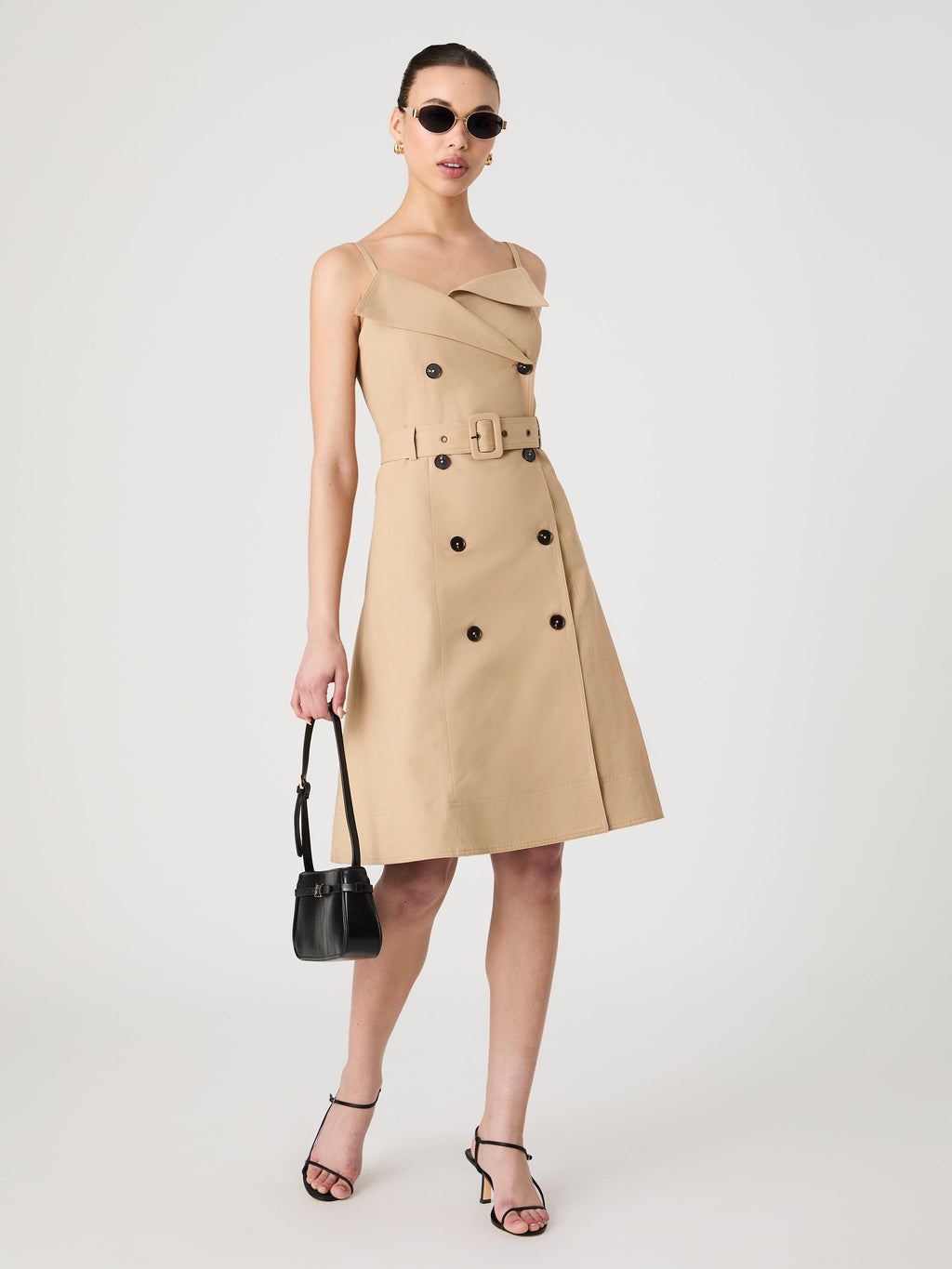 Polished Trench Dress