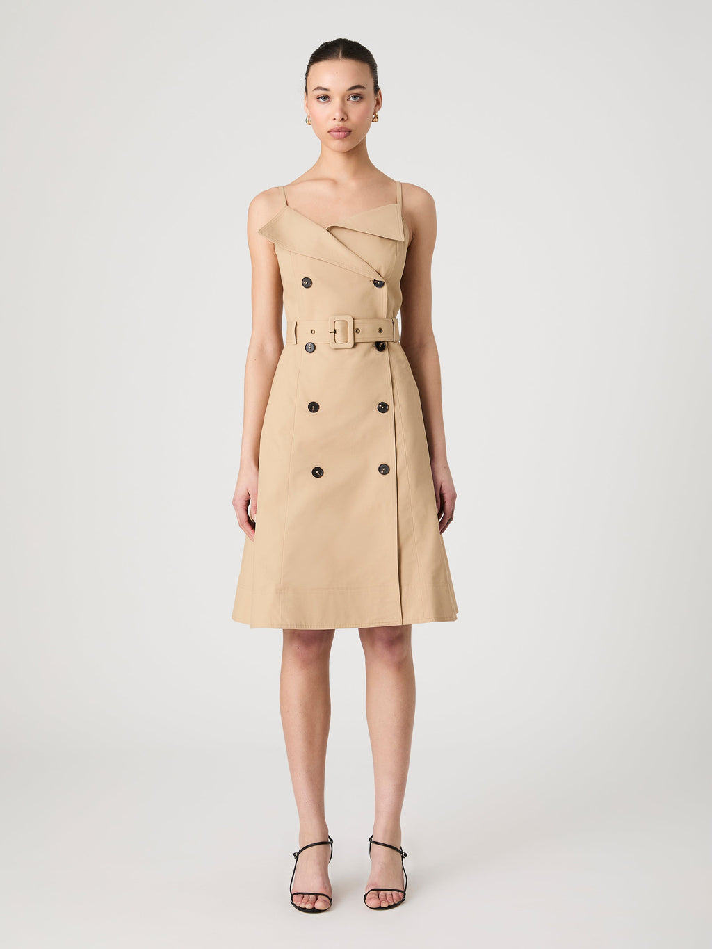Polished Trench Dress