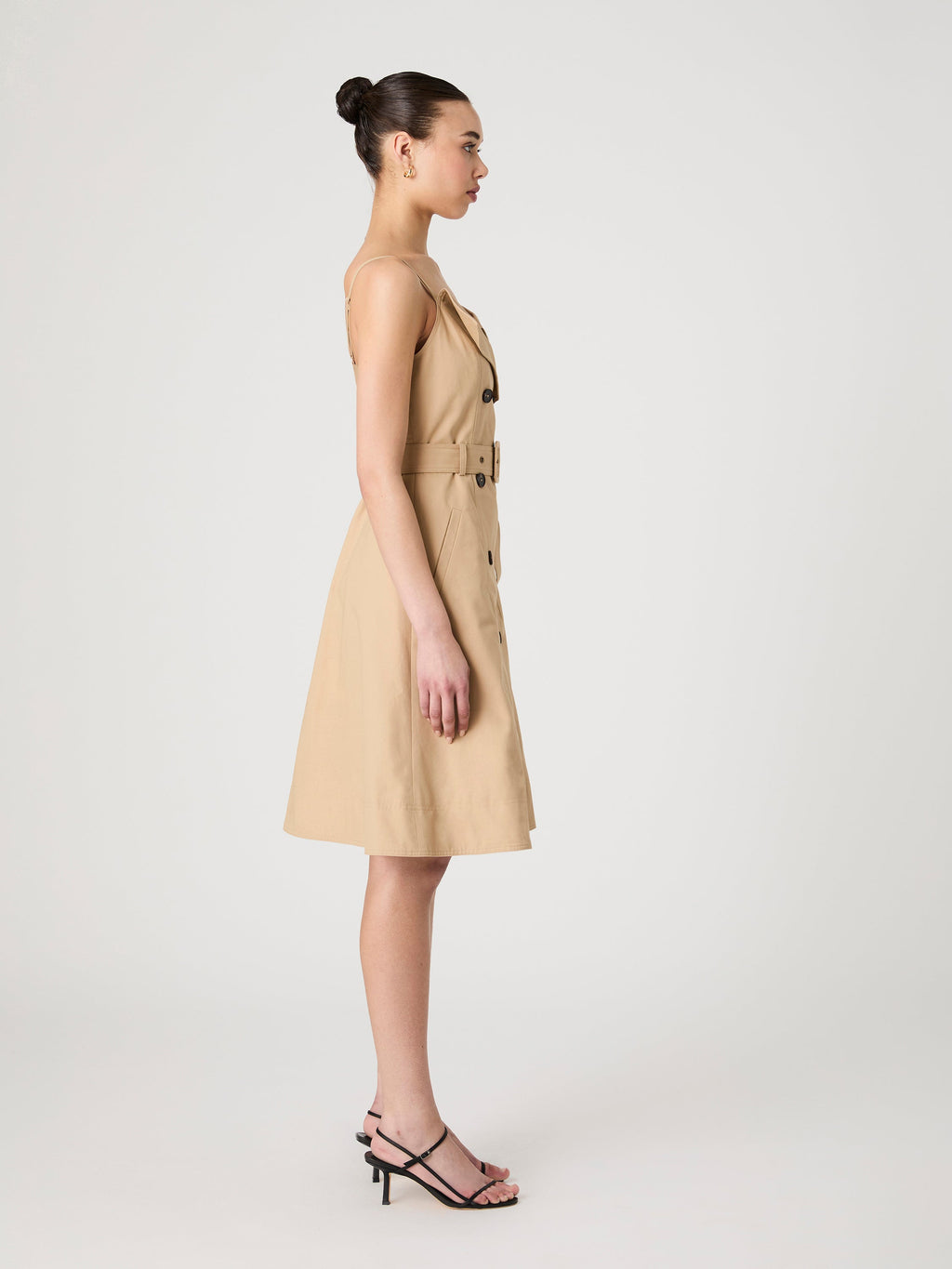 Polished Trench Dress