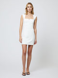 ‌Notch Square Mini Dress