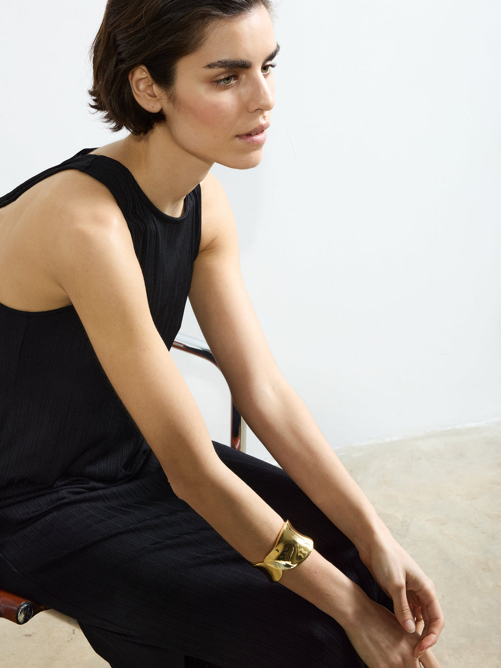 ‌Racerback Slit Dress