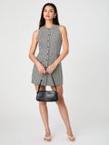 Gingham Button Dress