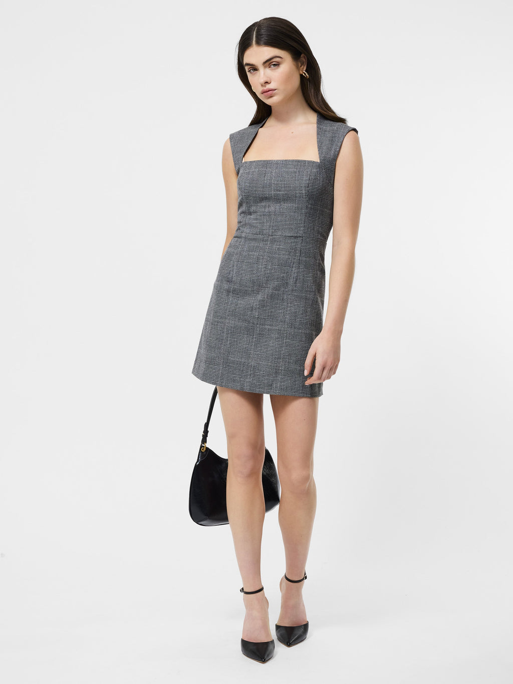 ‌Plaid Suit Dress