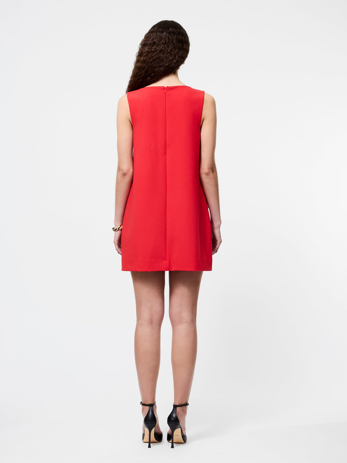 ‌Square Pocket Mini Shift Dress