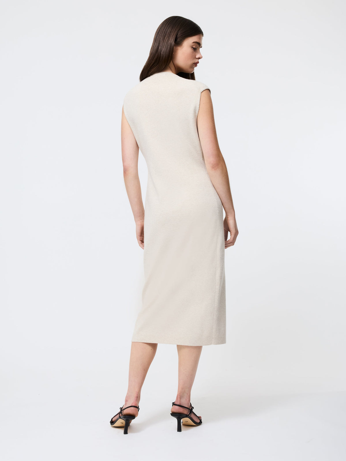 ‌Button Front Midi Dress
