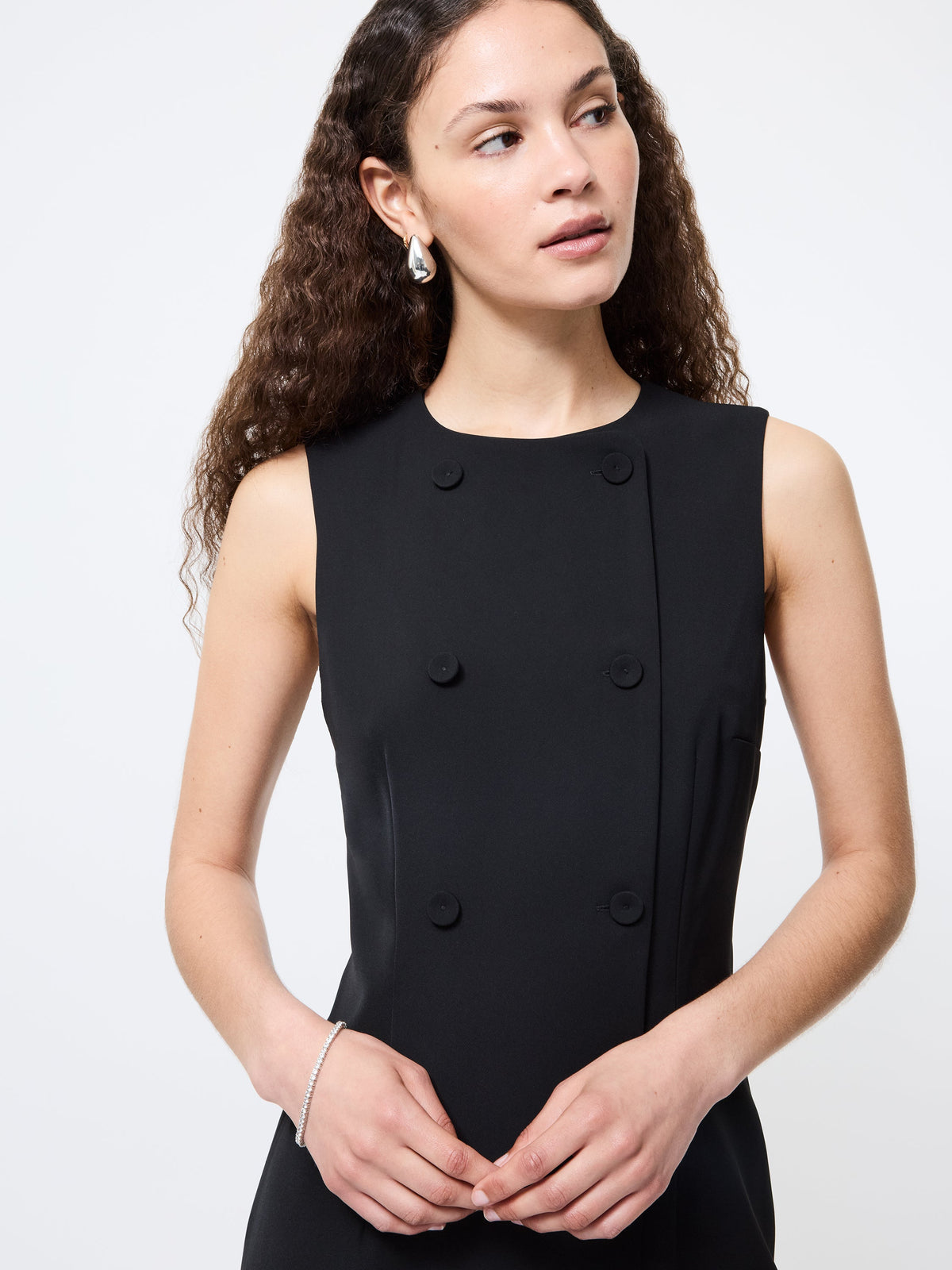 ‌Double-Breasted Blazer Dress
