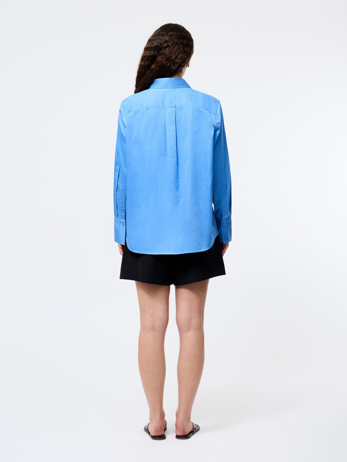 ‌Relaxed Poplin Shirt