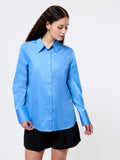 ‌Relaxed Poplin Shirt