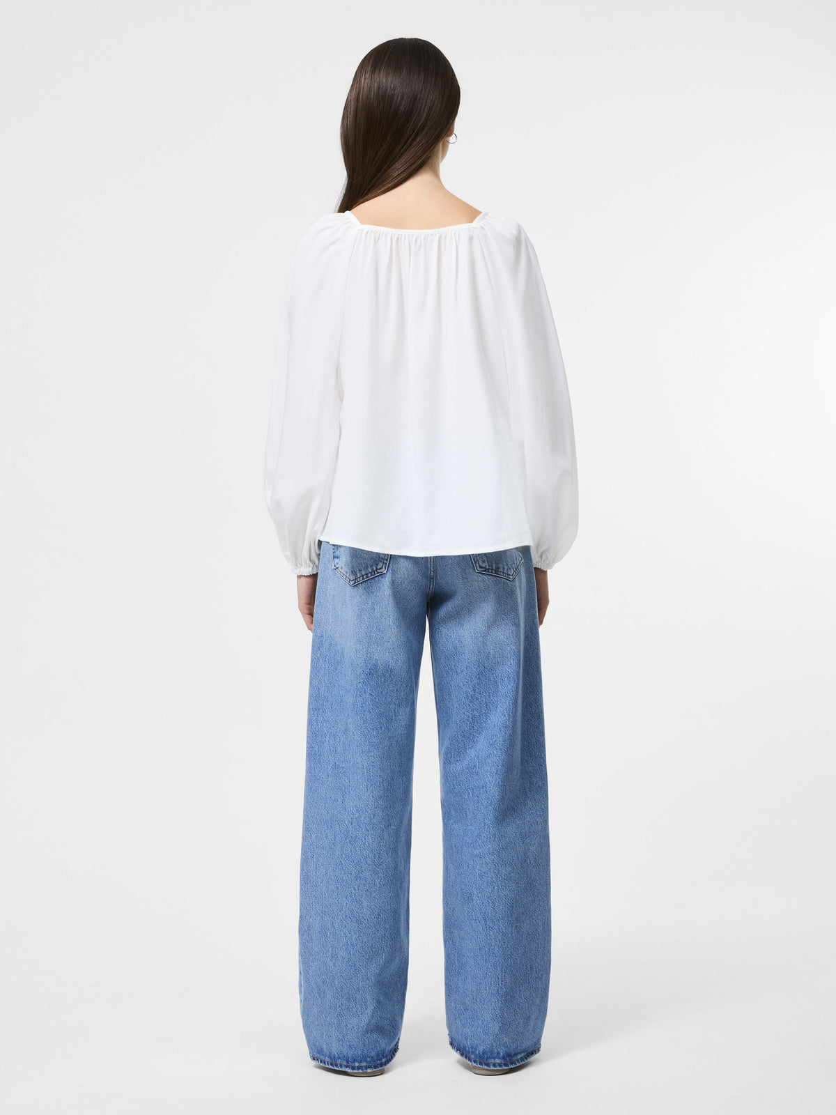 ‌Poet Blouse with Balloon Sleeves