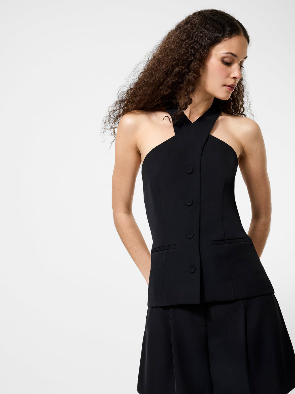 Halter Back Vest