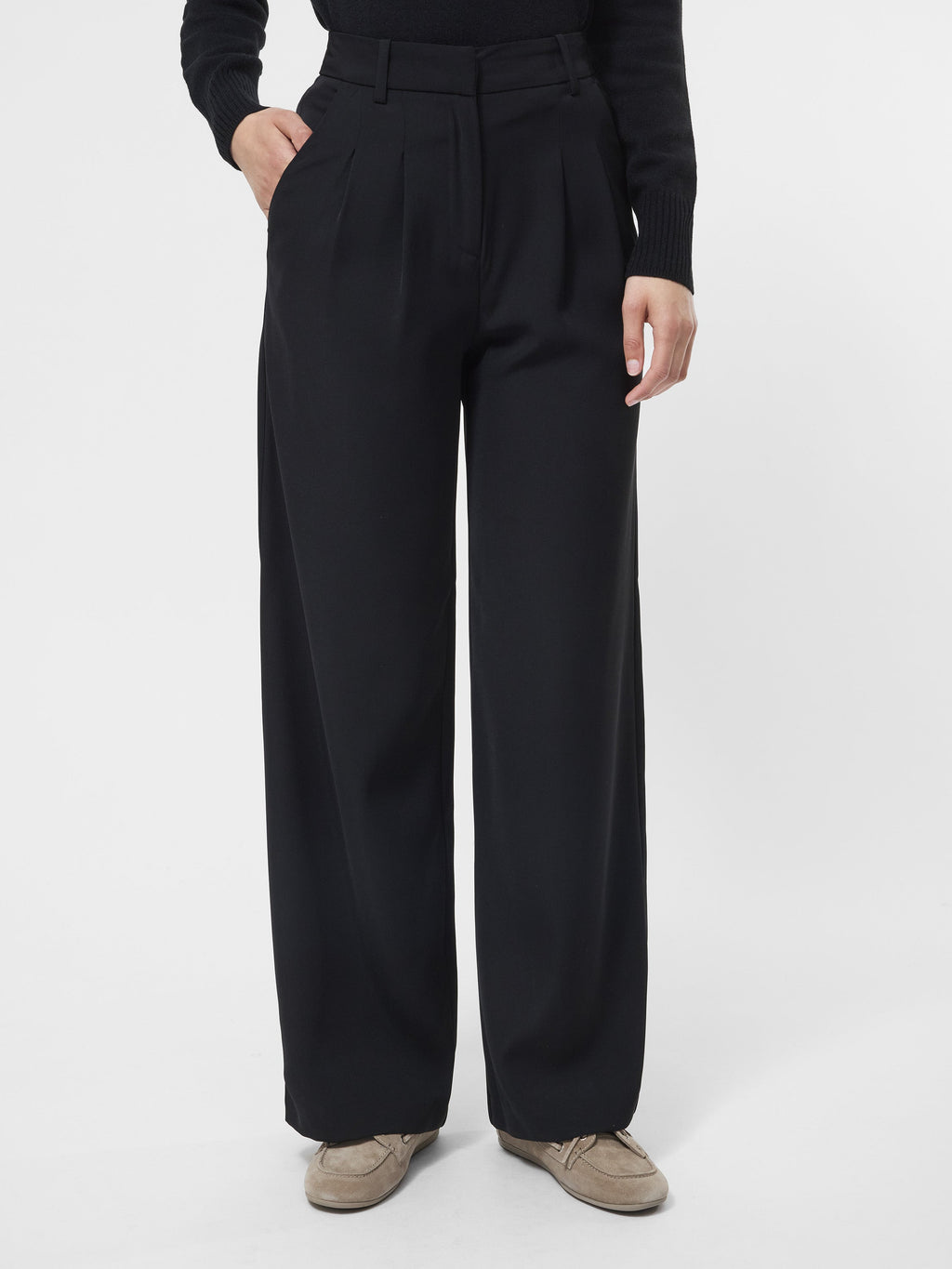 Elegant Wide Leg Trousers