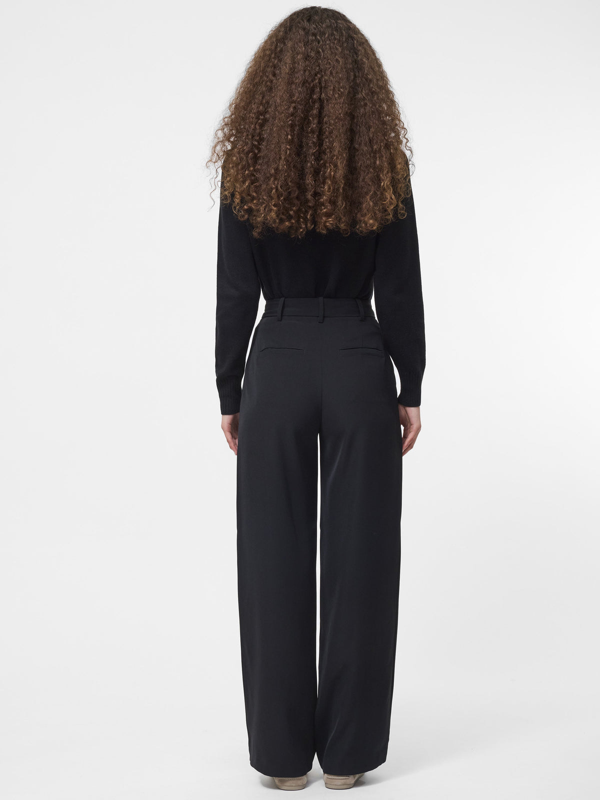 Elegant Wide Leg Trousers