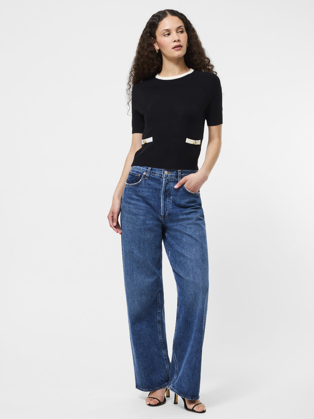 Elegant Short Knit Top