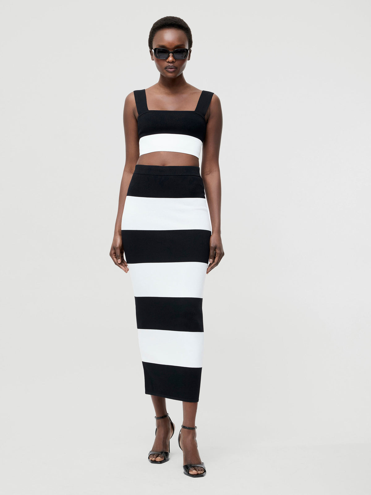 ‌Square Neck Strap Top