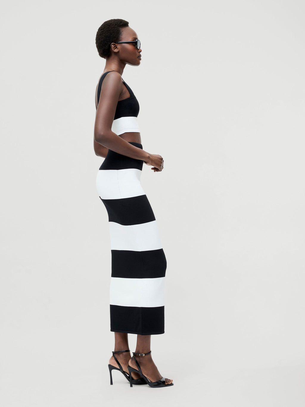 ‌Square Neck Strap Top