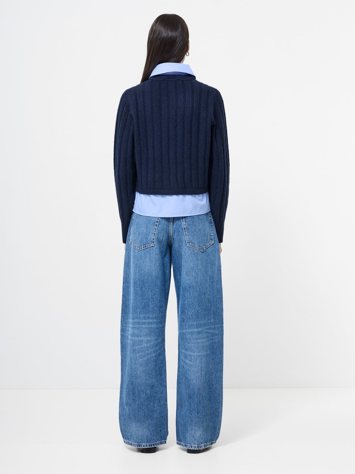 Polished Rib Layering Sweater