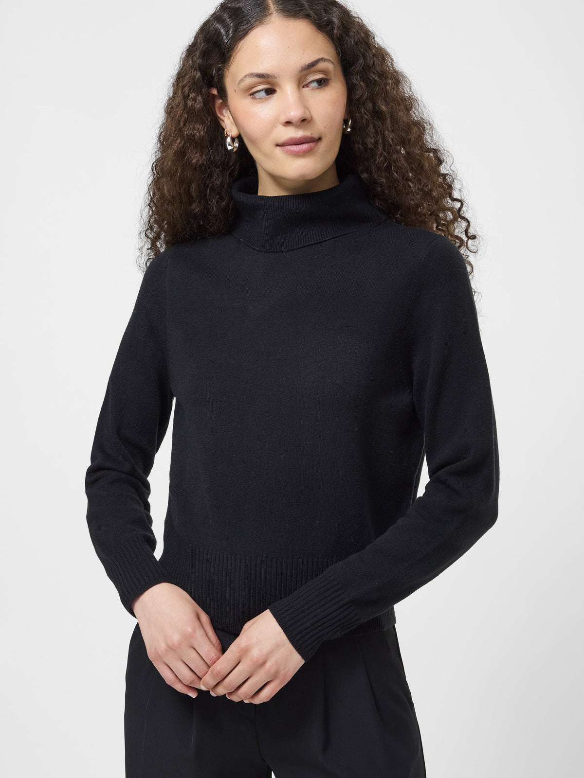 Plush Knit Turtleneck