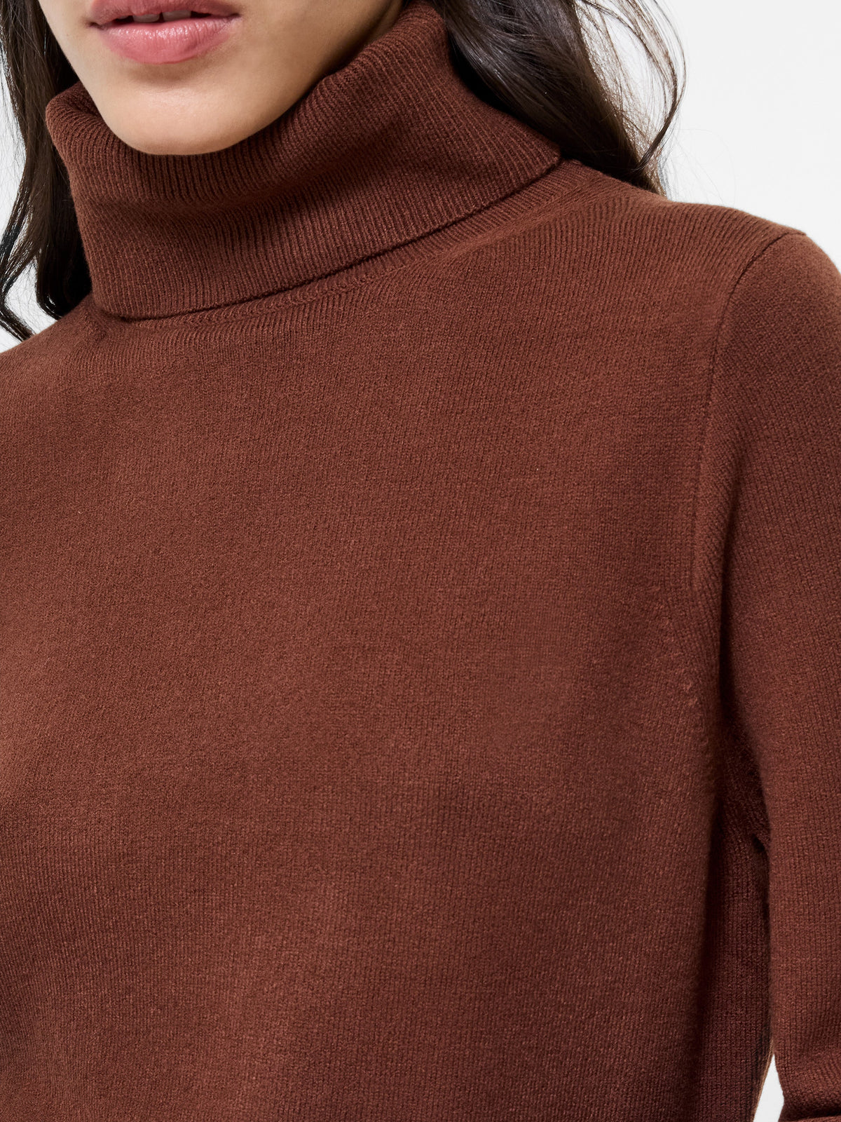 Relaxed Fit Turtleneck Knit