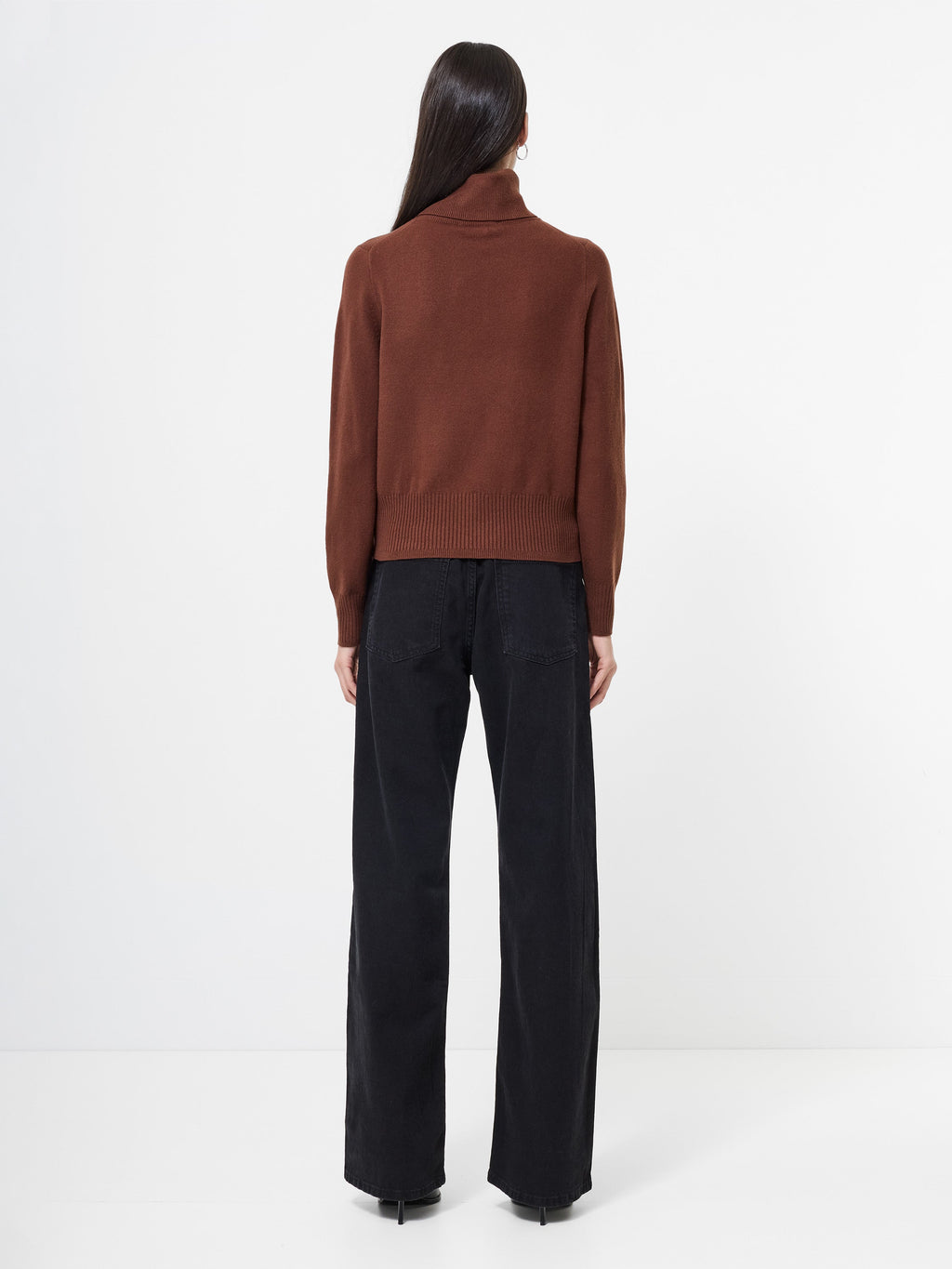 Relaxed Fit Turtleneck Knit