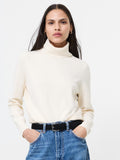 Relaxed Turtleneck Layering Knit