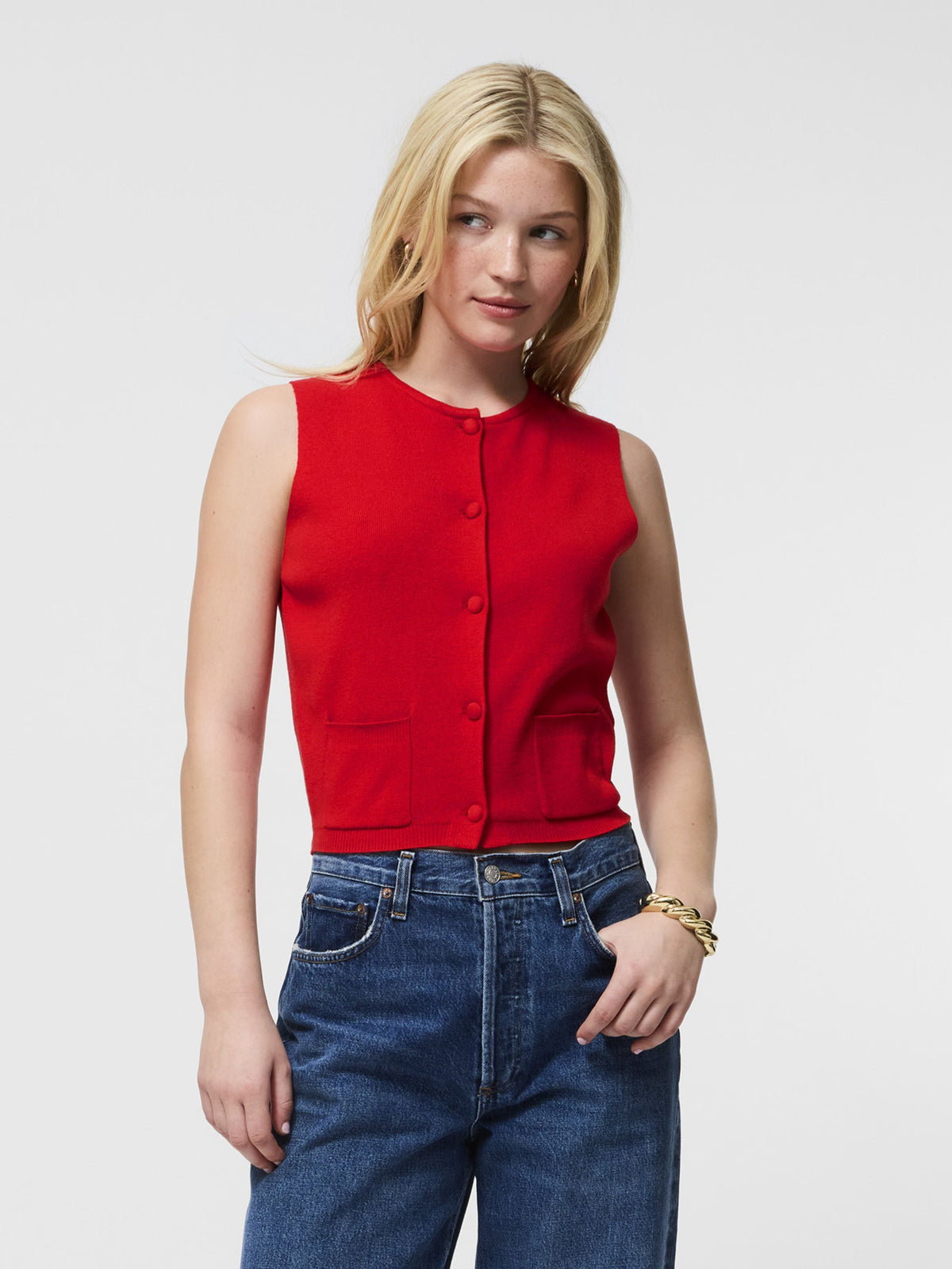 Versatile Knit Vest