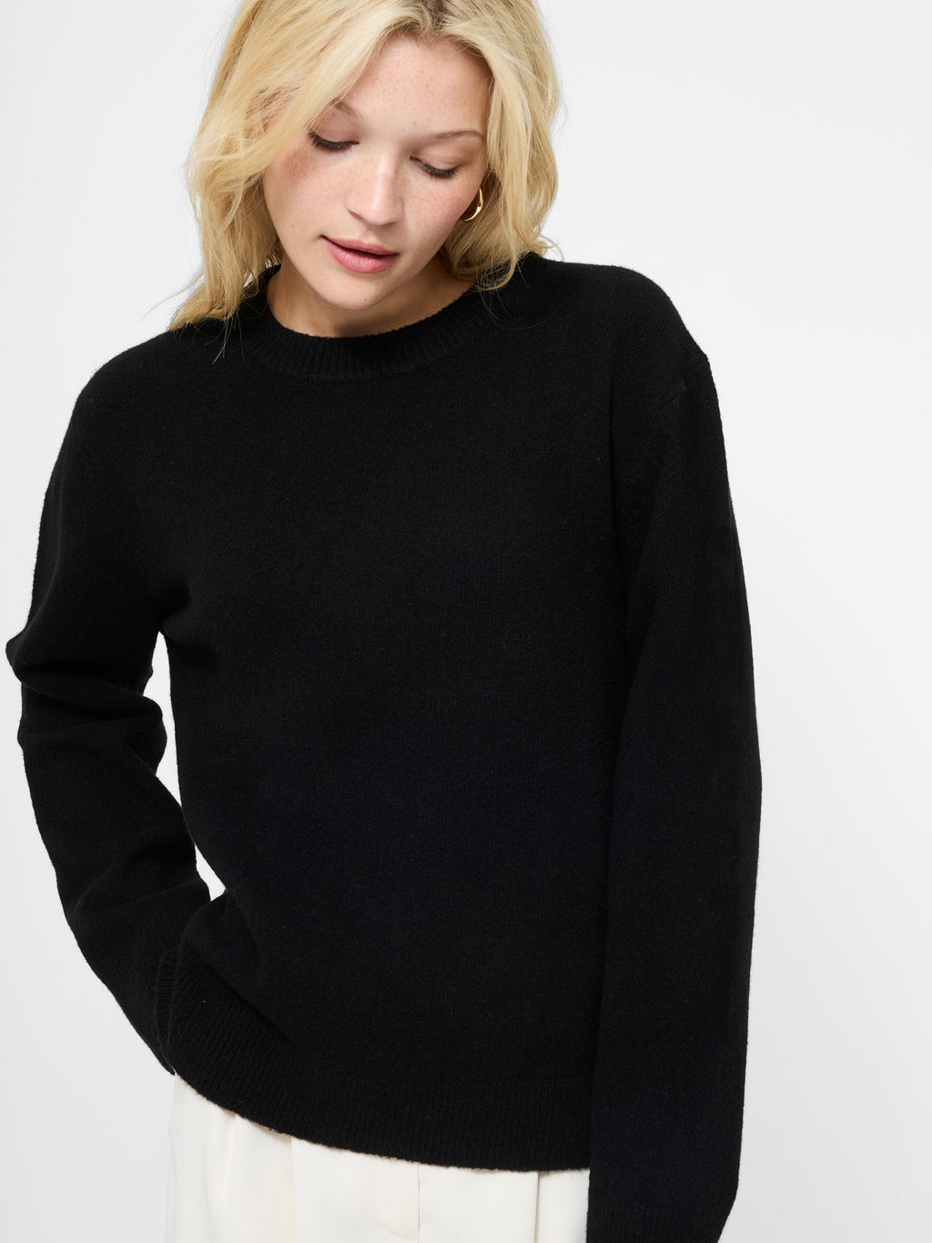 Plush Oversized Knit Sweater