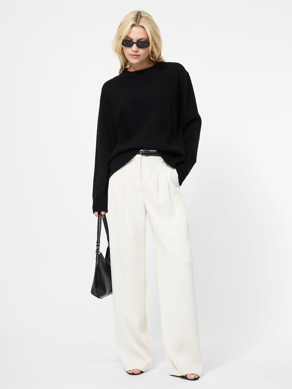 Plush Oversized Knit Sweater