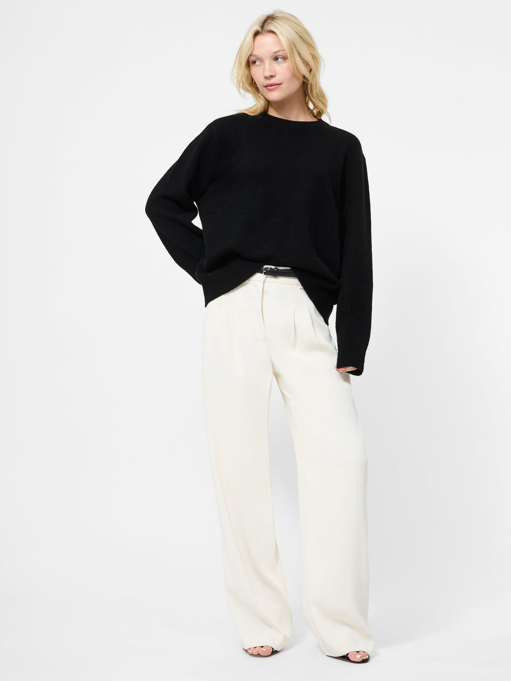Plush Oversized Knit Sweater