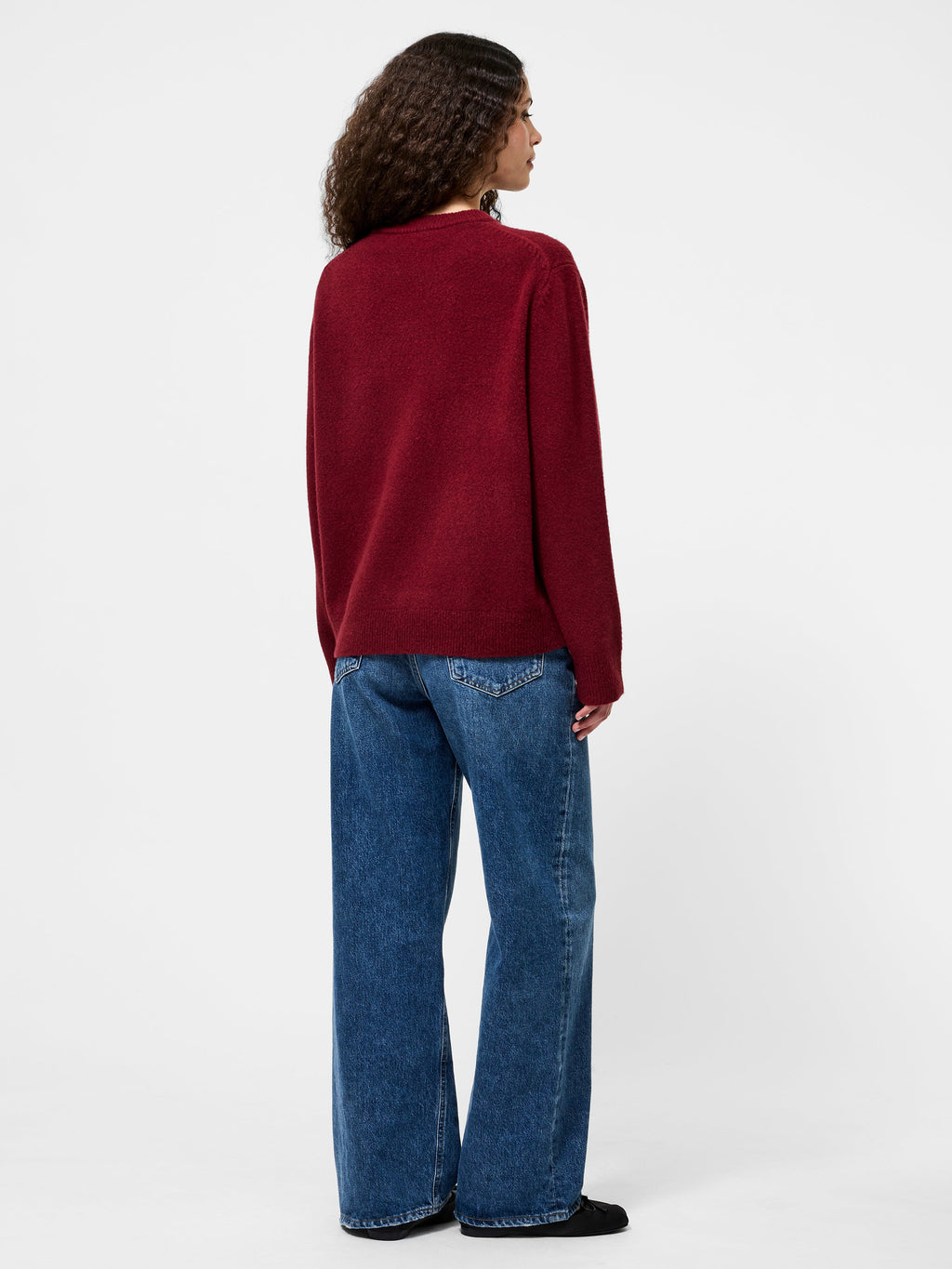 Oversized Plush Wool Blend Sweater