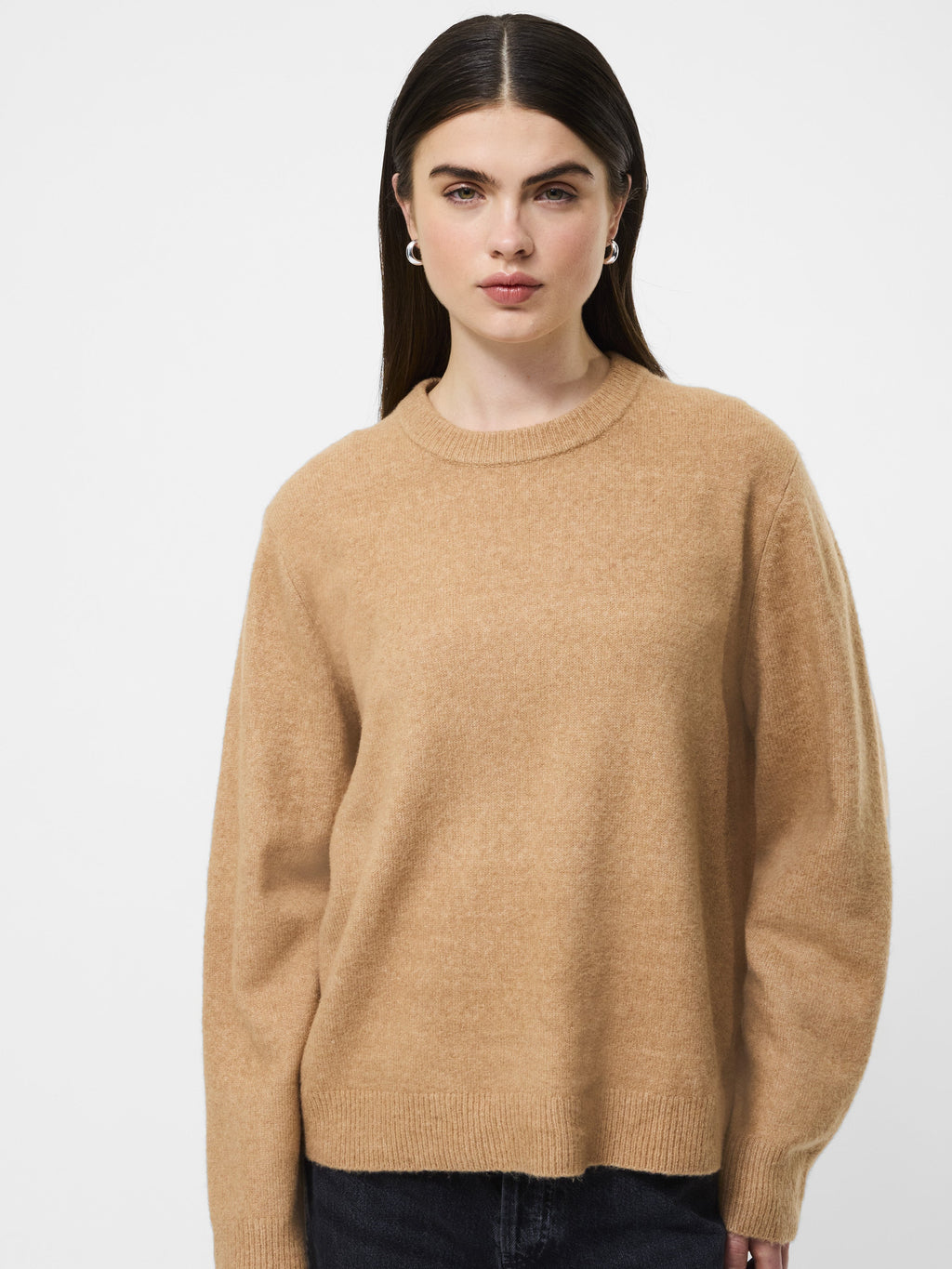 Effortless Oversized Knit Sweater