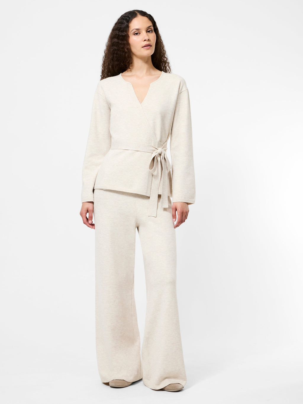 Wrap-Tie Knit Cardigan