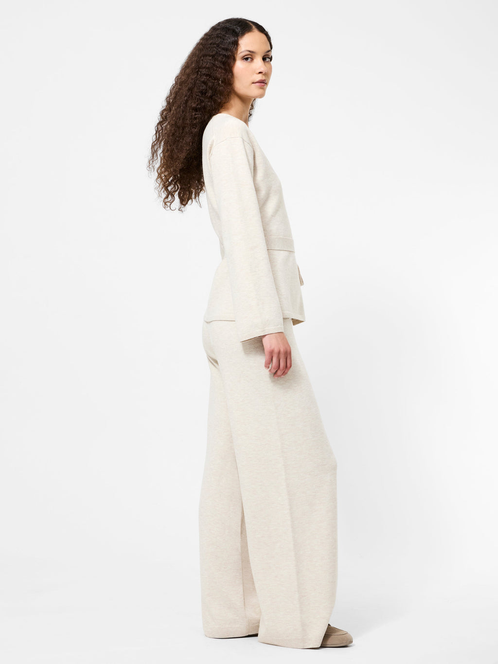 Wrap-Tie Knit Cardigan
