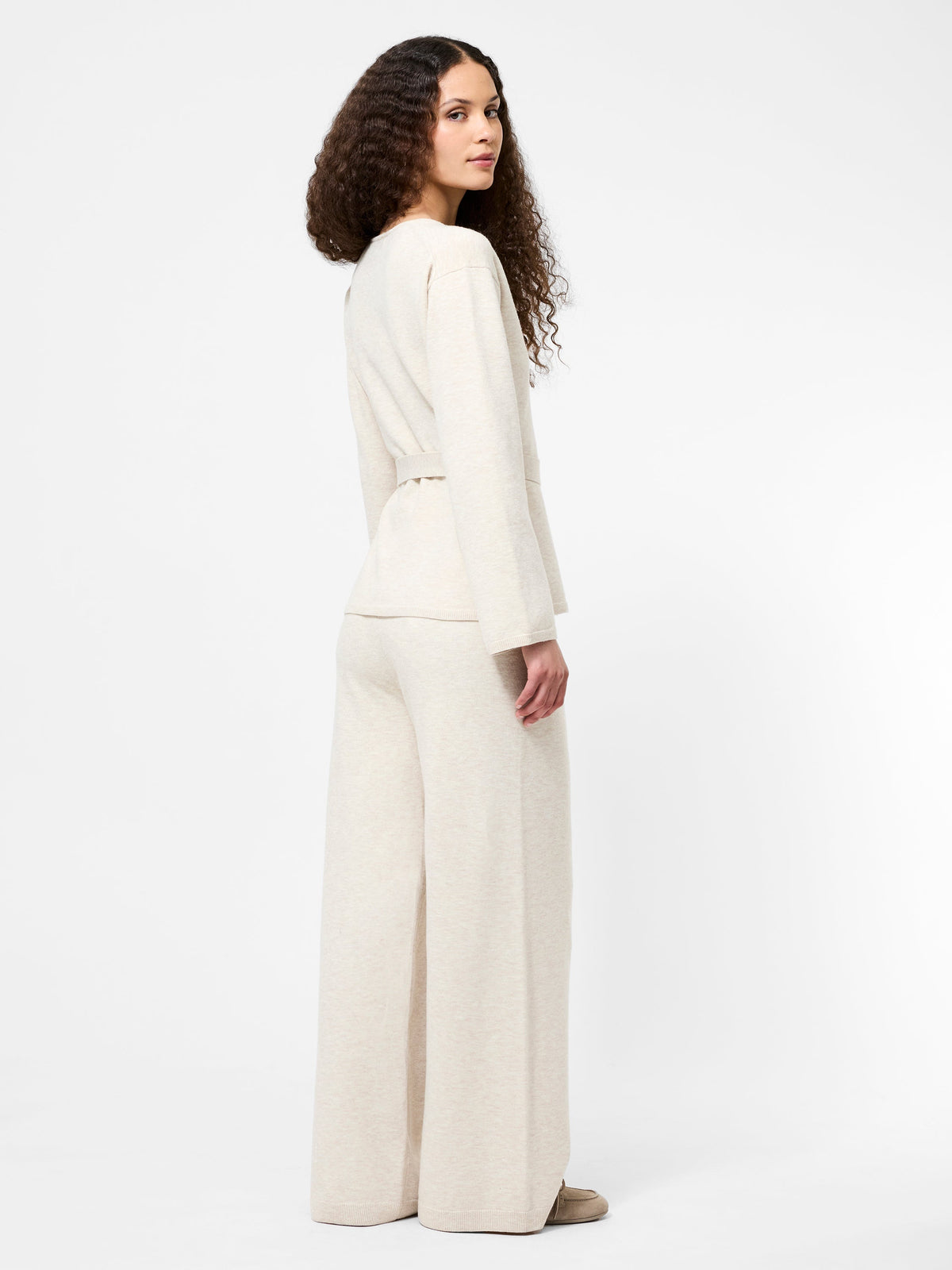 Wrap-Tie Knit Cardigan