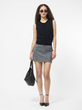 ‌Glen Plaid A-Line Mini Skirt