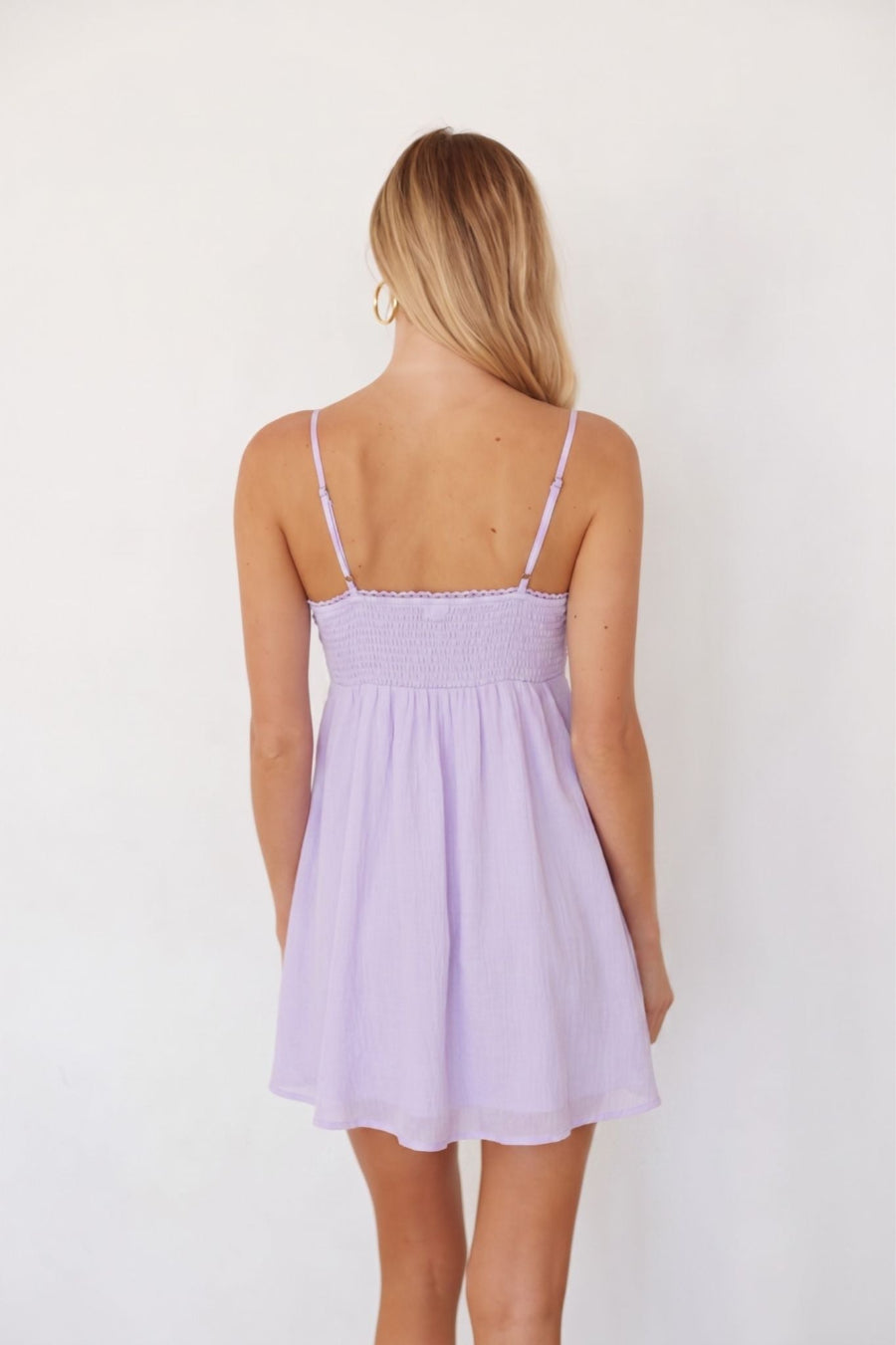 Cotton Crinkle Lace Mini