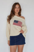 Slight Oversized Polyester Soft Sweater