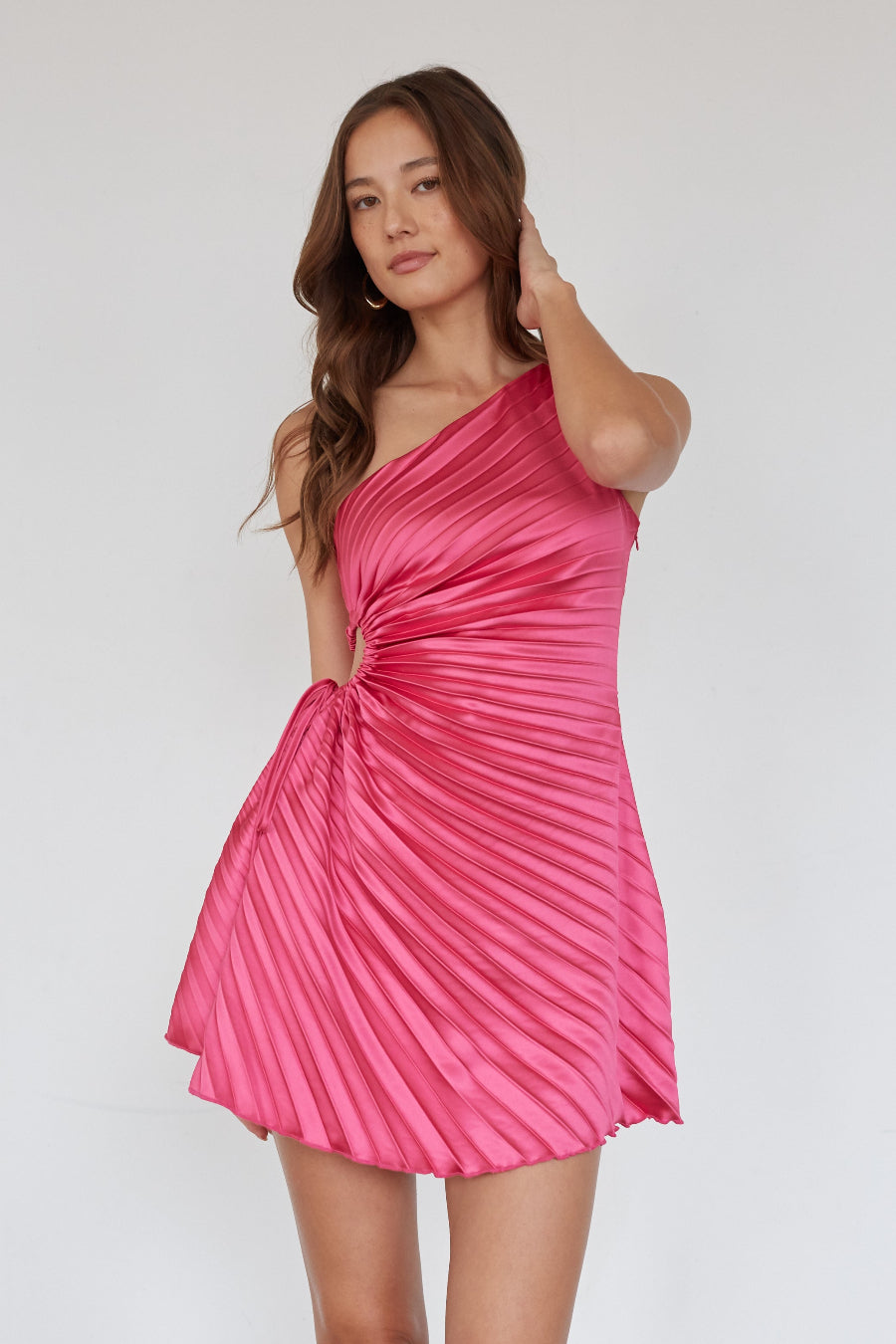 Adjustable-Cut Fit-and-Flare Mini