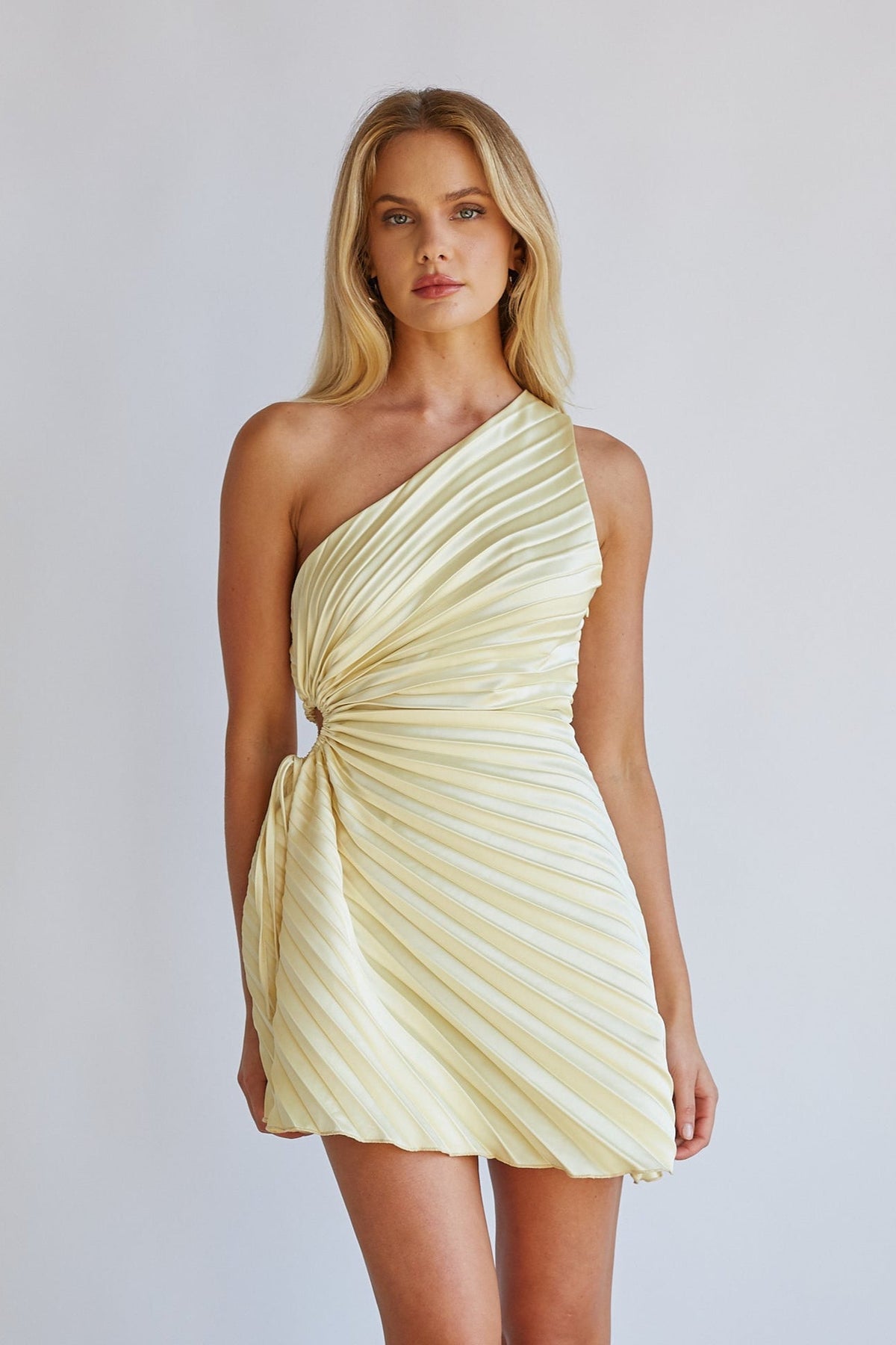 Adjustable-Cut Fit-and-Flare Mini
