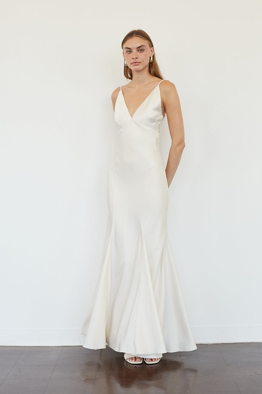 Moonlit Finish Flared Maxi