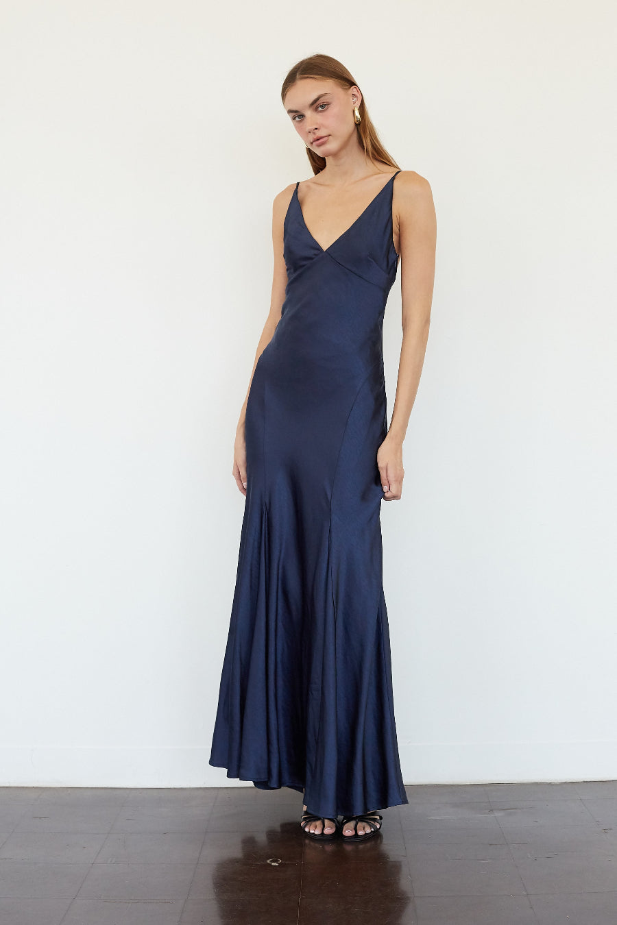 Moonlit Finish Flared Maxi
