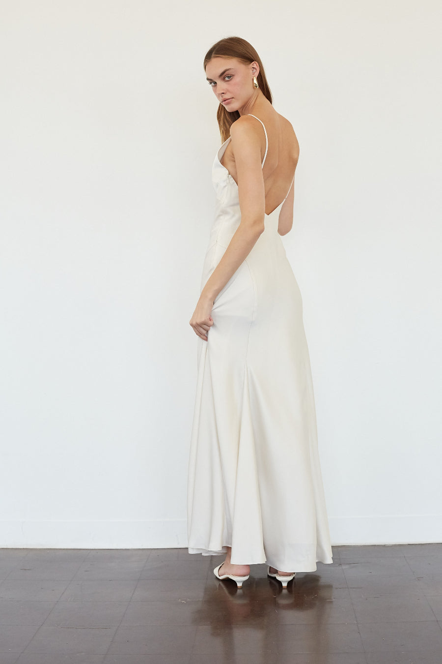 Moonlit Finish Flared Maxi